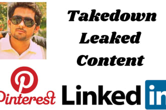 remove copyright infringing content from pinterest and linkedin under dmca