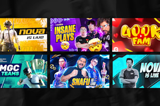 design attractive gaming youtube thumbnails