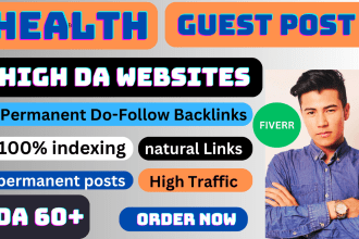 do health guest posts on high da health SEO websites