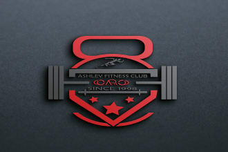 design logo for gym, sports, cloth and fitness brand in 24 hours