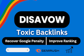 disavow bad backlinks to remove spam score