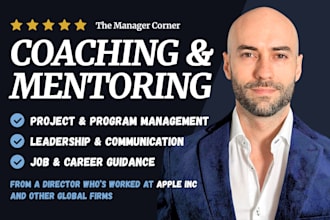 coach in project management and career