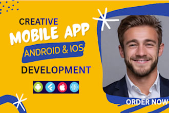 develop crossplatform mobile apps using flutter, react native and kotlin