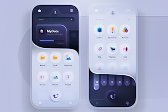develop high quality android and ios app with  flutter