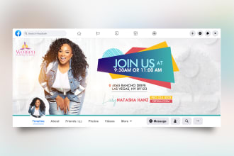 create a facebook cover photo banner design