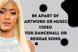 provide photo or design cover art or be apart of your music video
