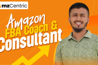 be your business coach to build your amazon brand