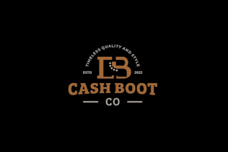 awesome western boot company logo