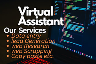 do fast data entry copy paste web scraping lead generation typing file convert