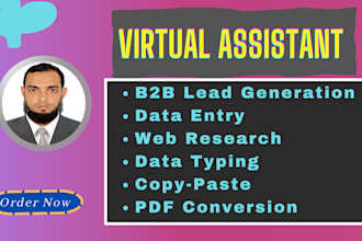 do b2b lead generation by web research