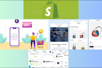 develop custom shopify 2 theme, app and API development