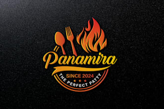 do bbq, food, coffee, pizza, bakery, cafe, and restaurant logo