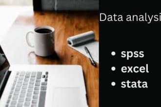 help with excel,  spss, or power bi, statistical data analysis and visualization