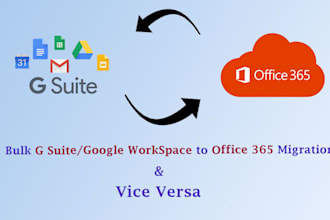 migrate google workspace gmail, g suite, to office 365