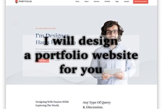 build a portfolio website