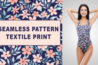 design seamless patterns for textile design