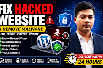 fix hacked wordpress, remove malware, fix wordpress security