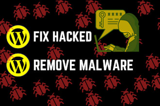 fix hacked wordpress, remove malware, fix wordpress security