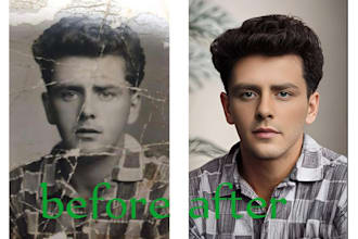 do restore old photos and colorize photo restoration