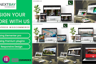 design your online store on wordpress with paid themes elementor