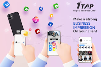make popl clone nfc digital business card android and ios