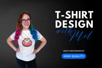 create a unique design for a tshirt