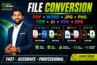 convert PDF word jpg png cdr ai and other file formats