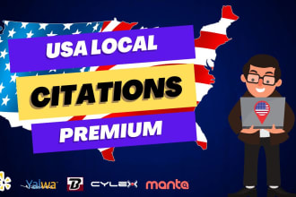 build manual USA local citations