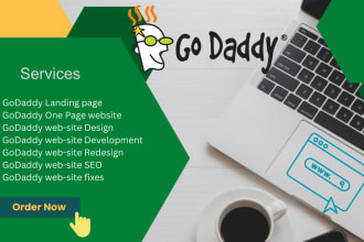 design your godaddy website professionally