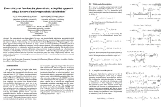 provide consultancy on scientific articles or white papers on renewable energy