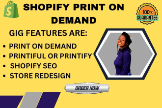 do teeinblue printiful product personalizer shopify print on demand etsy store