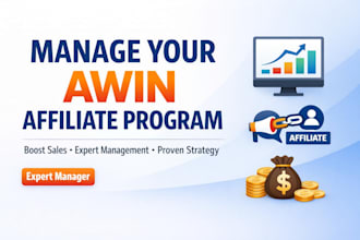 manage your affiliate program on awin