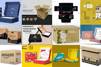design kraft box, mailer box, cartoon box, amazon box, shipping box for you