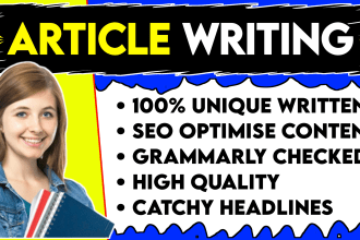 create unique engaging content business finance article