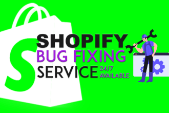 expertly fix shopify bugs and customize your store as a shopify developer
