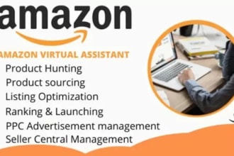 be your expert amazon fba virtual assistant and amazon product sourcing expert