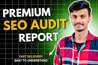 provide hand written website SEO audit report and ranking guide plan
