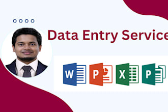 do data entry, copy paste and web research rapidly
