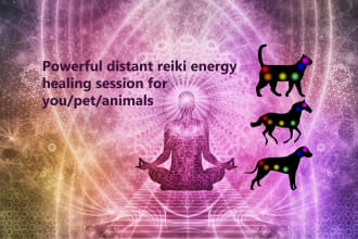 send a powerful distant reiki session