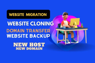 transfer your wordpress website to new host or new domain