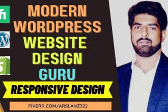 be your modern wordpress website design specialist guru