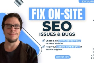 fix your website SEO issues so you rank higher