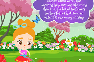 design children story book illustration
