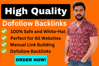 create dofollow SEO backlinks high da authority link building service