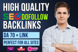high da authority SEO contextual dofollow backlinks with white hat link building