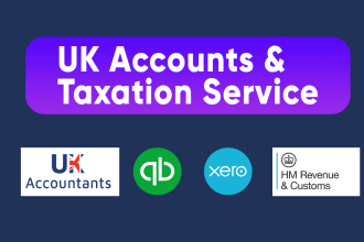 do UK accounts preparation and tax submission for hmrc