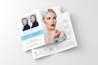 design a professional brochure or booklet for your business or organization