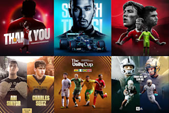 design sports poster and flyer