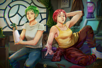 draw illustration for your ocs and favourite character