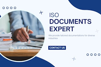 prepare sops, policies, and work instructions for iso standards